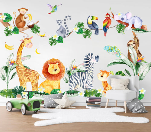 Tropical Jungle Wall Decal