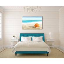 Framed Canvas prints Beach Shell sand blue ocean view modern wall art home decor